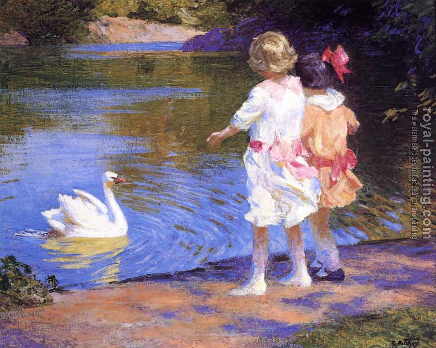 Edward Henry Potthast : The Swan